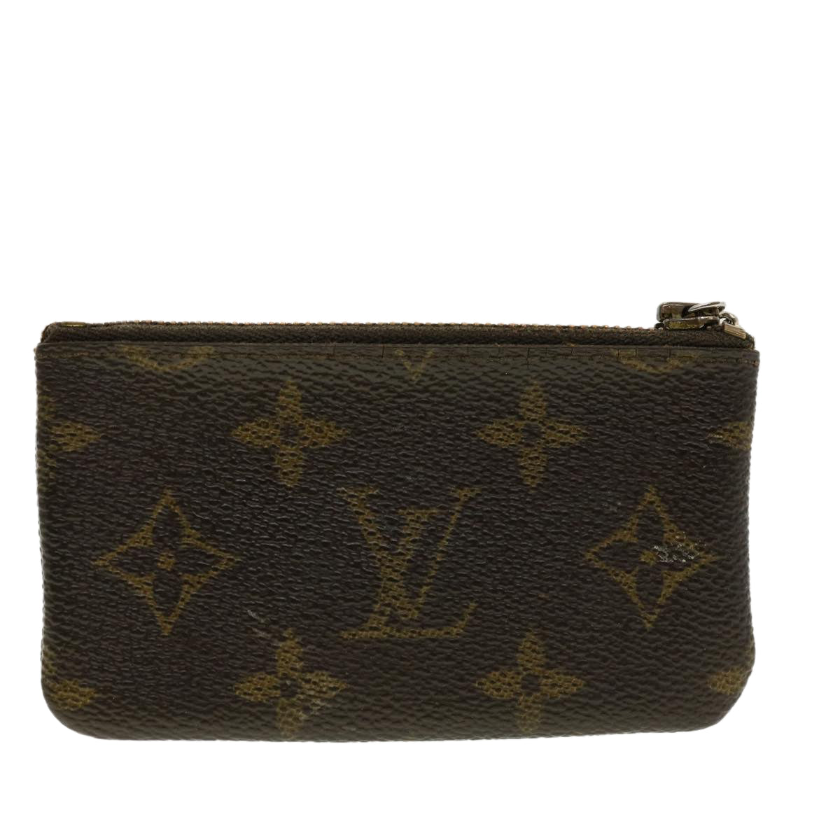 LOUIS VUITTON Monogram Pochette Cles Coin Purse M62650 LV Auth ki2881 - 0