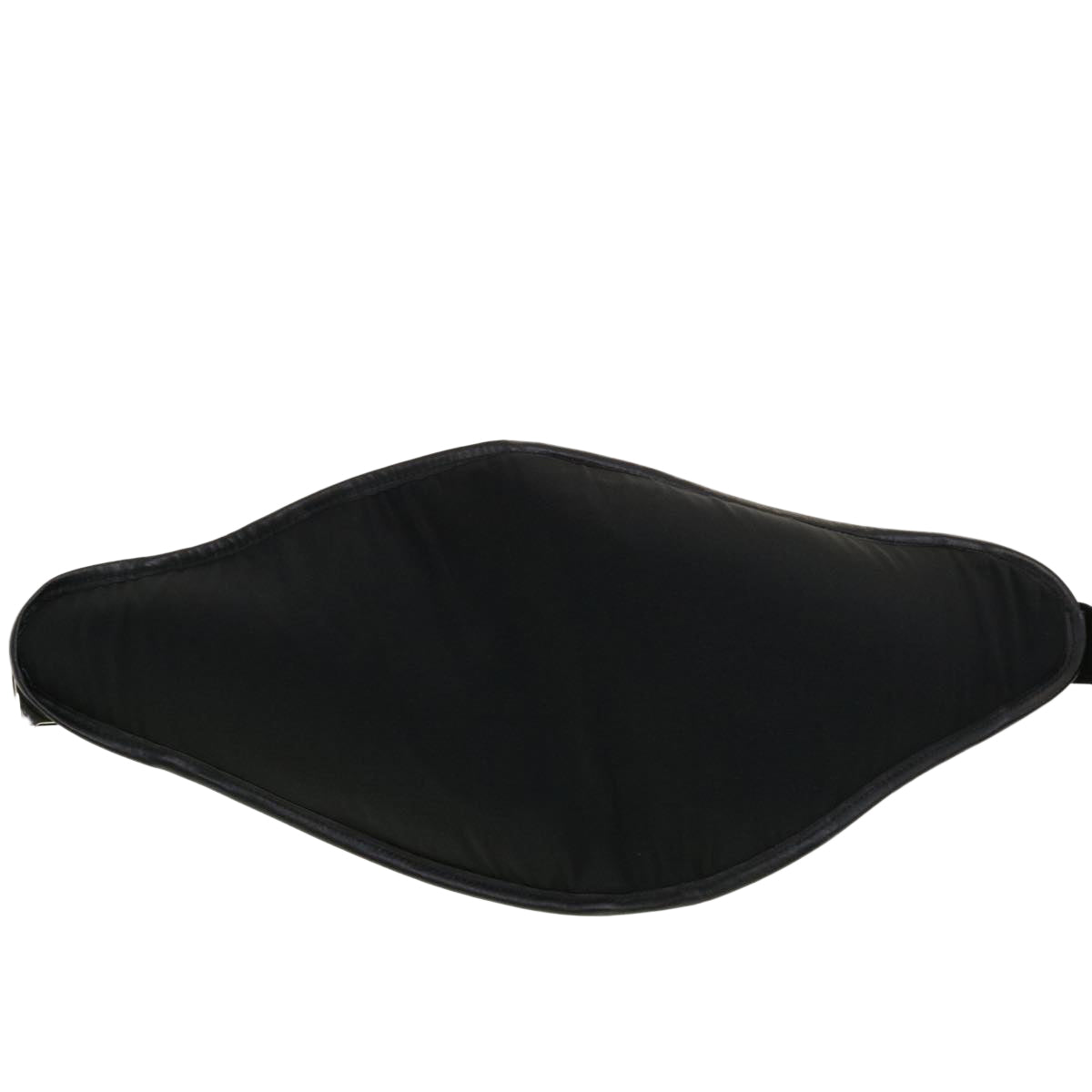 GUCCI Waist Bag Nylon Leather Black Auth ki2883 - 0