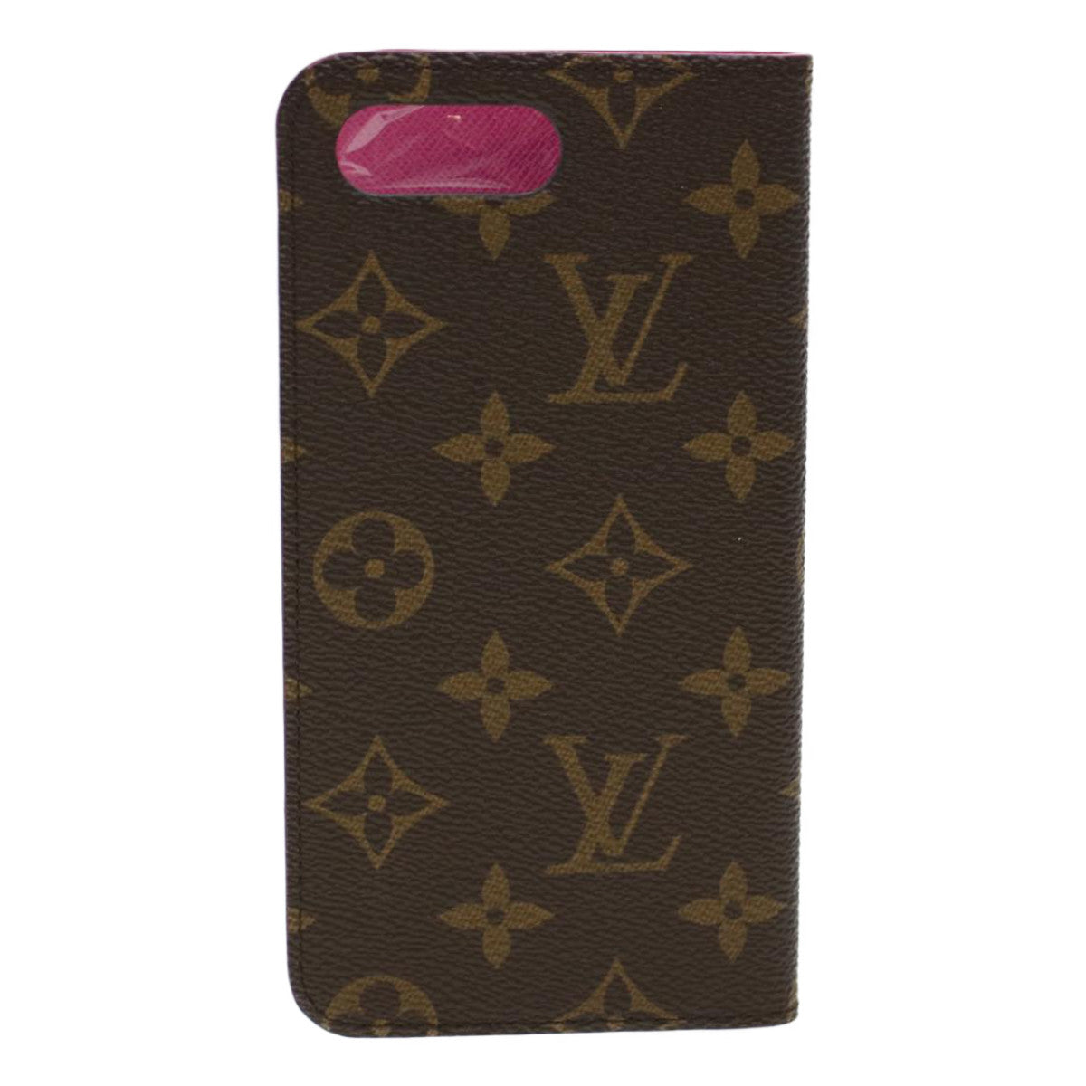 LOUIS VUITTON Monogram Folio iPhone 8 Plus Case M63401 LV Auth ki2908 - 0