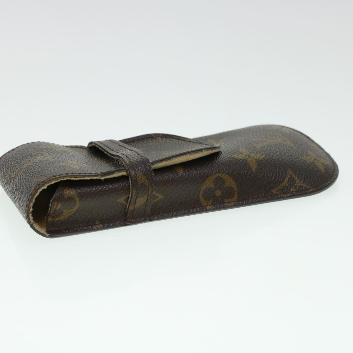 LOUIS VUITTON Monogram Etui Lunette Rabat Glasses Case M62970 LV Auth ki2933