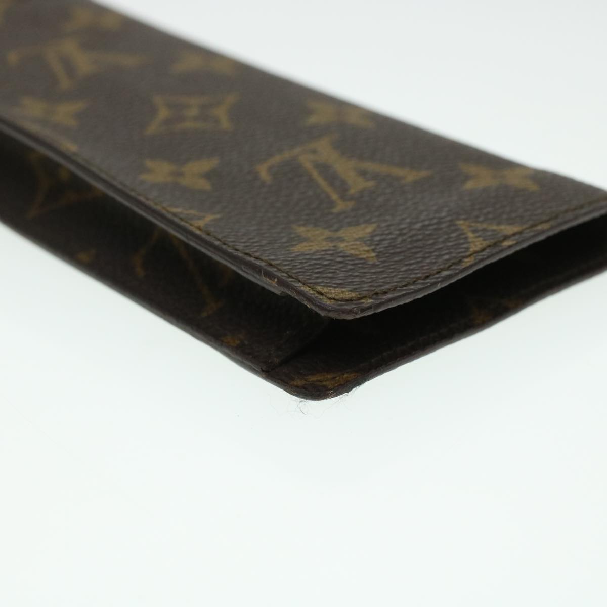 LOUIS VUITTON Monogram Etui A Lunettes Simple Glasses Case M62962 LV Auth ki2971