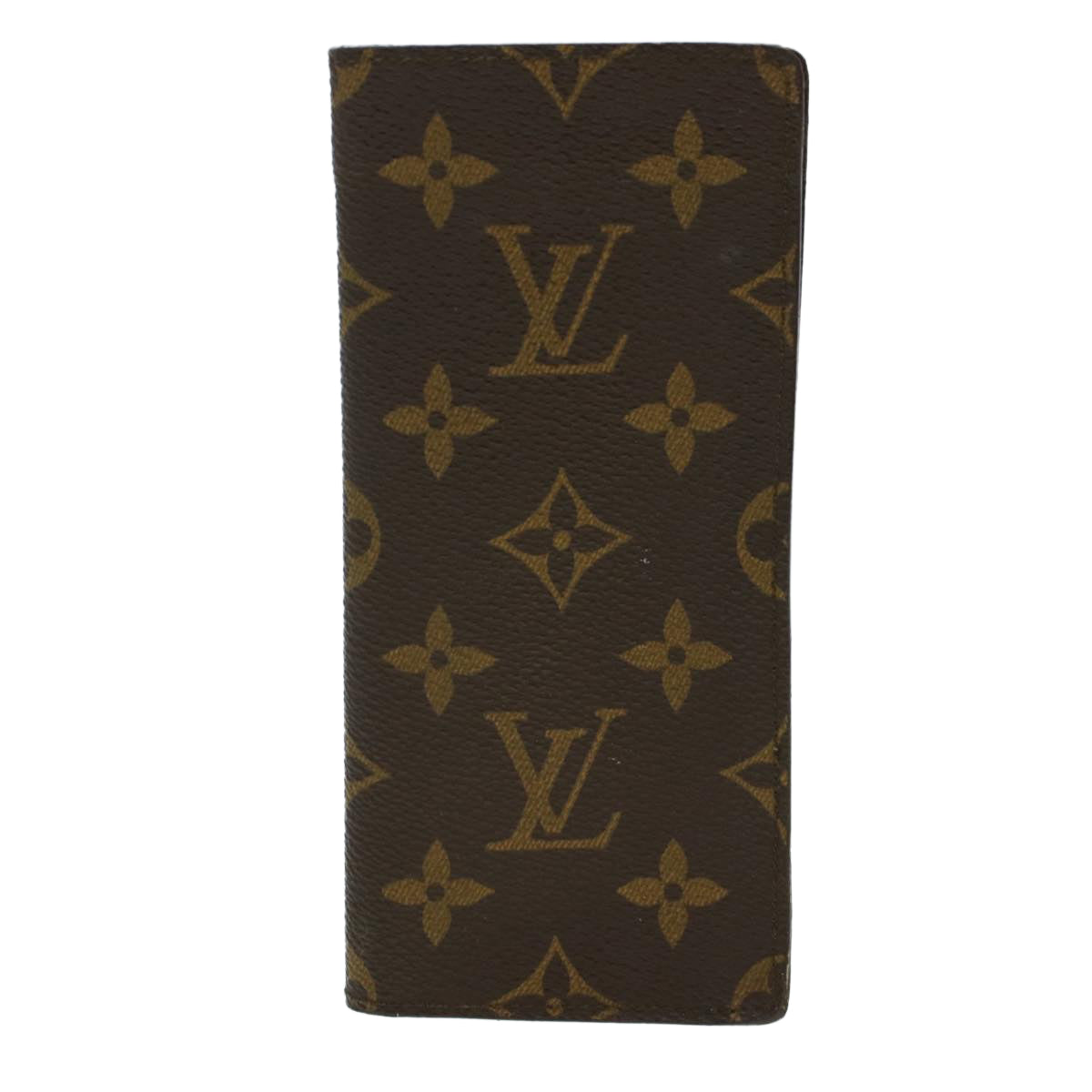 LOUIS VUITTON Monogram Etui A Lunettes Simple Glasses Case M62962 LV Auth ki2971