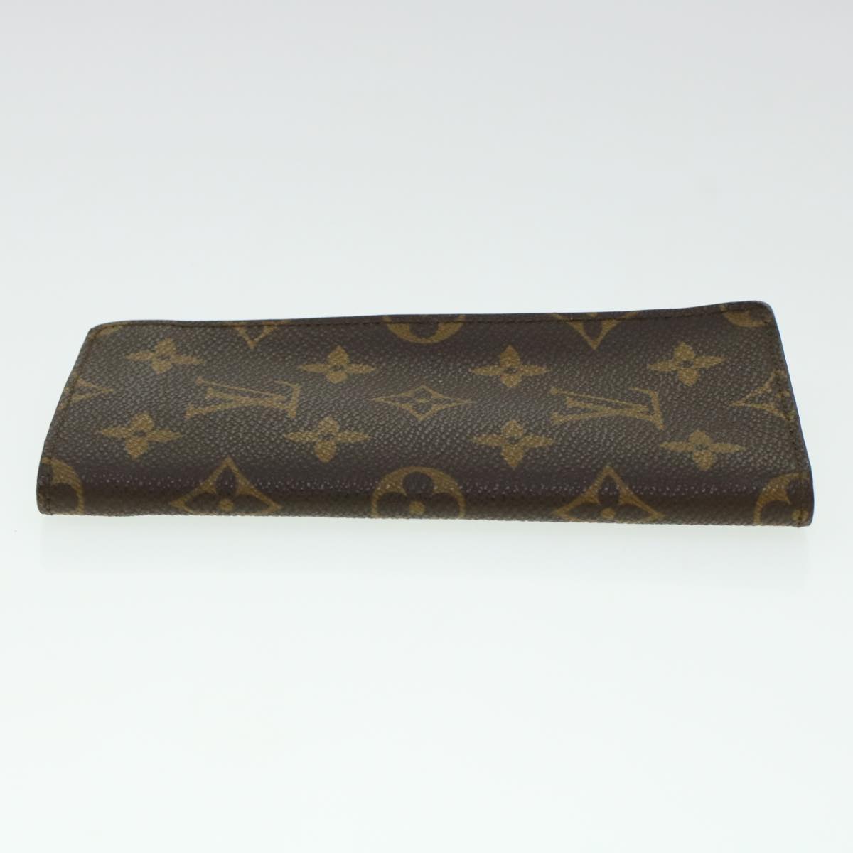 LOUIS VUITTON Monogram Etui A Lunettes Simple Glasses Case M62962 LV Auth ki2971