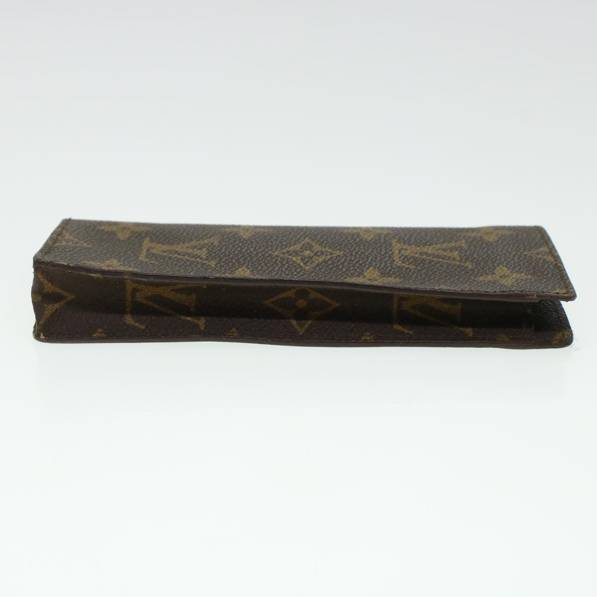 LOUIS VUITTON Monogram Etui A Lunettes Simple Glasses Case M62962 LV Auth ki2971