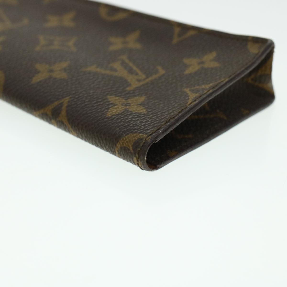 LOUIS VUITTON Monogram Etui A Lunettes Simple Glasses Case M62962 LV Auth ki2971