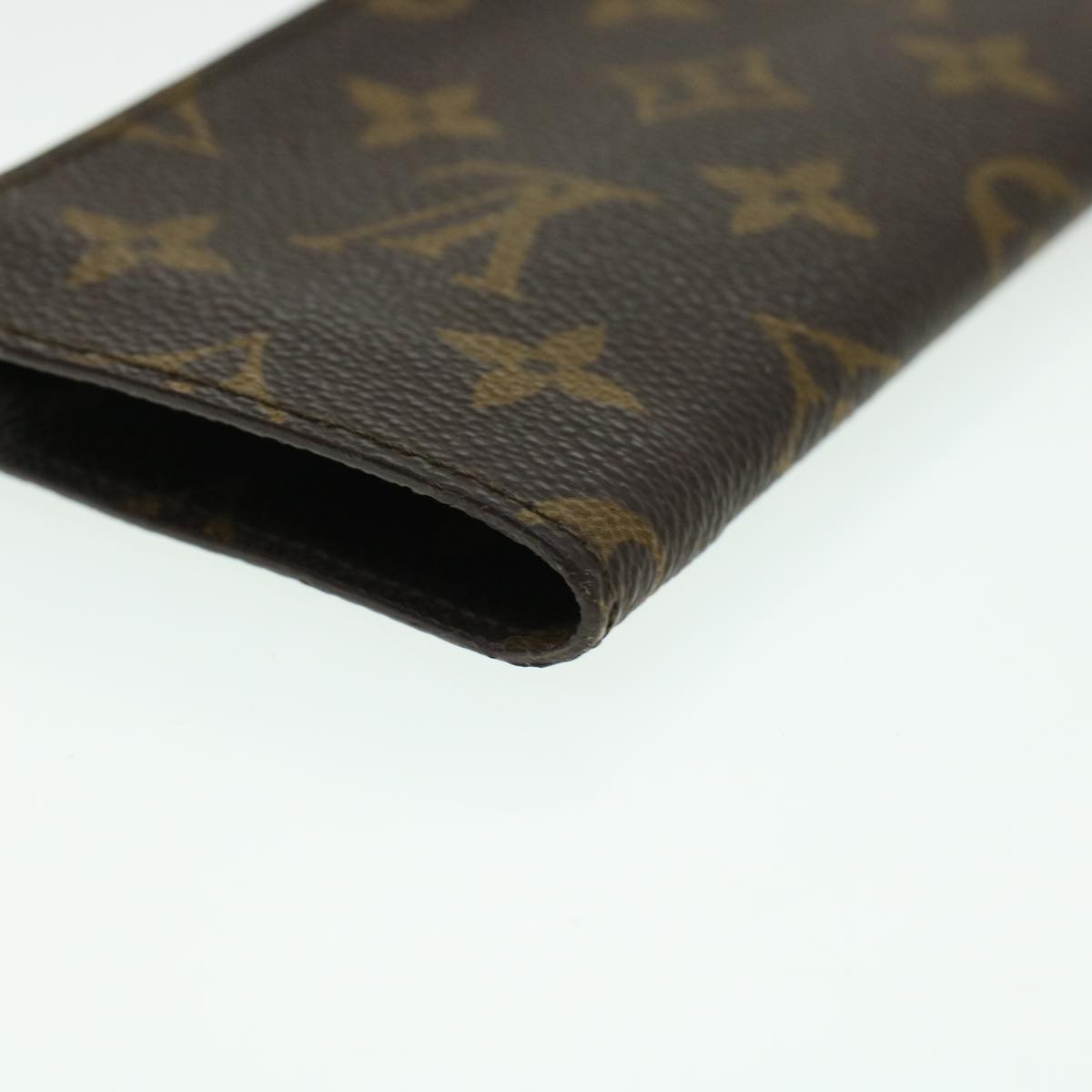 LOUIS VUITTON Monogram Etui A Lunettes Simple Glasses Case M62962 LV Auth ki2971