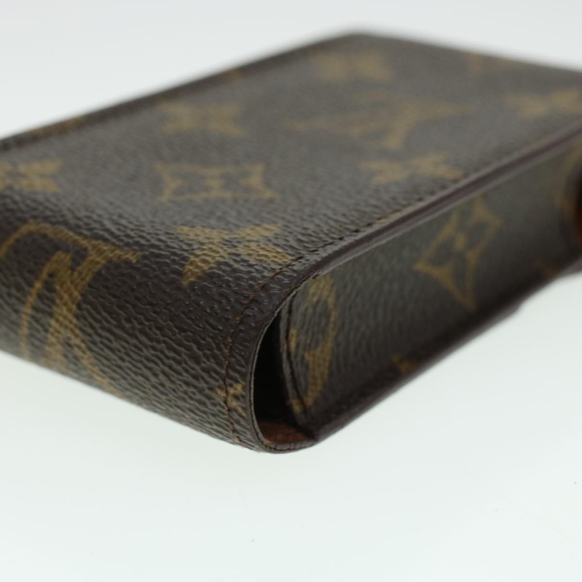 LOUIS VUITTON Monogram Etui Cigarette Case M63024 LV Auth ki2972