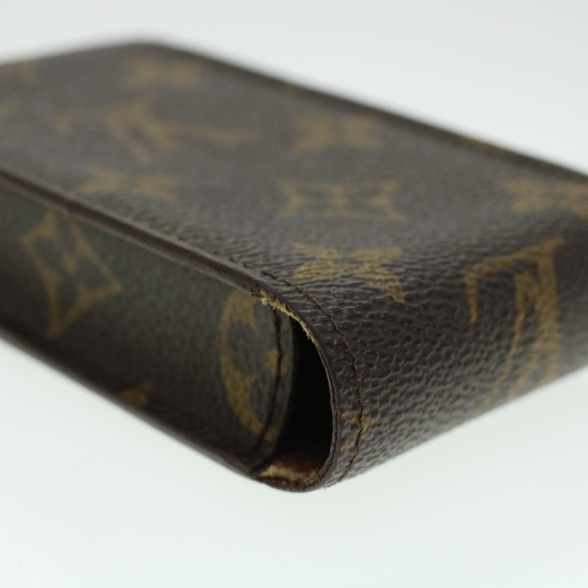 LOUIS VUITTON Monogram Etui Cigarette Case M63024 LV Auth ki2972