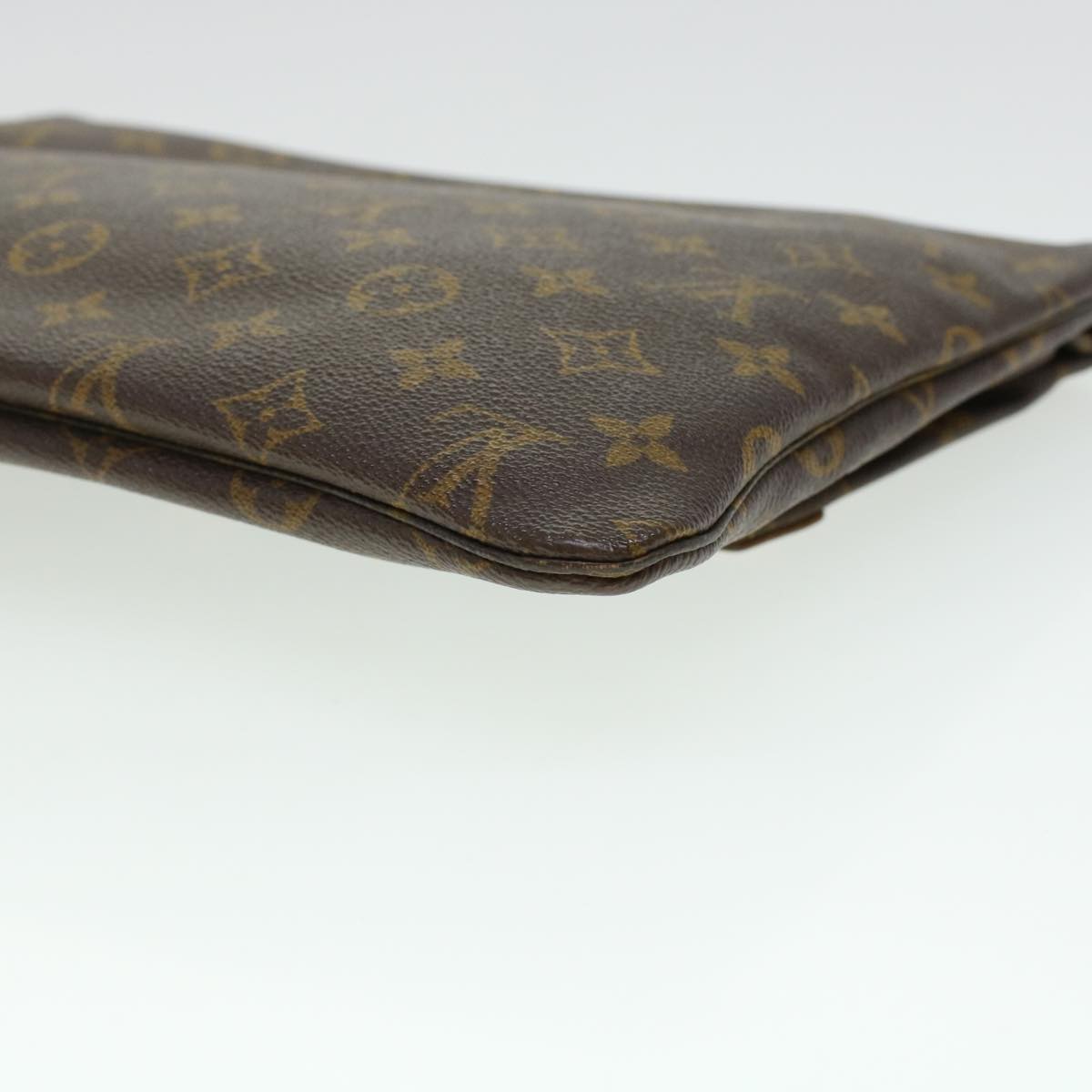 LOUIS VUITTON Monogram Pochette Pliante Clutch Bag No.234 LV Auth ki2908