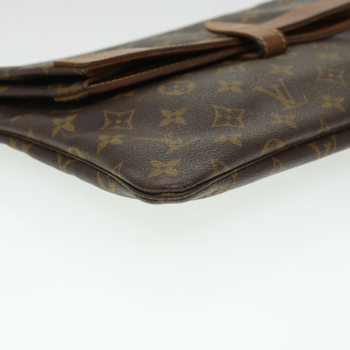 LOUIS VUITTON Monogram Pochette Pliante Clutch Bag No.234 LV Auth ki2908