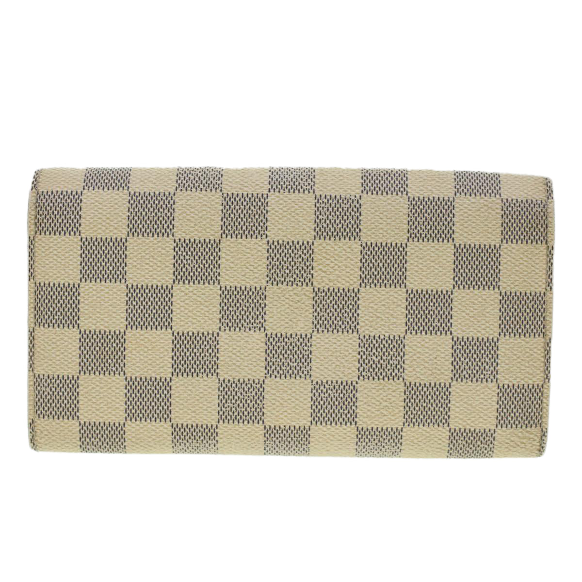 LOUIS VUITTON Damier Azur Portefeuille Sarah Long Wallet N63208 LV Auth ki2985 - 0