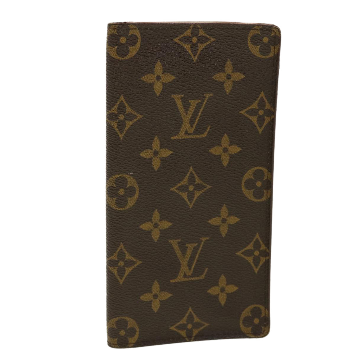 LOUIS VUITTON Monogram Porte Cartes Credit Billfold M60825 LV Auth ki2998