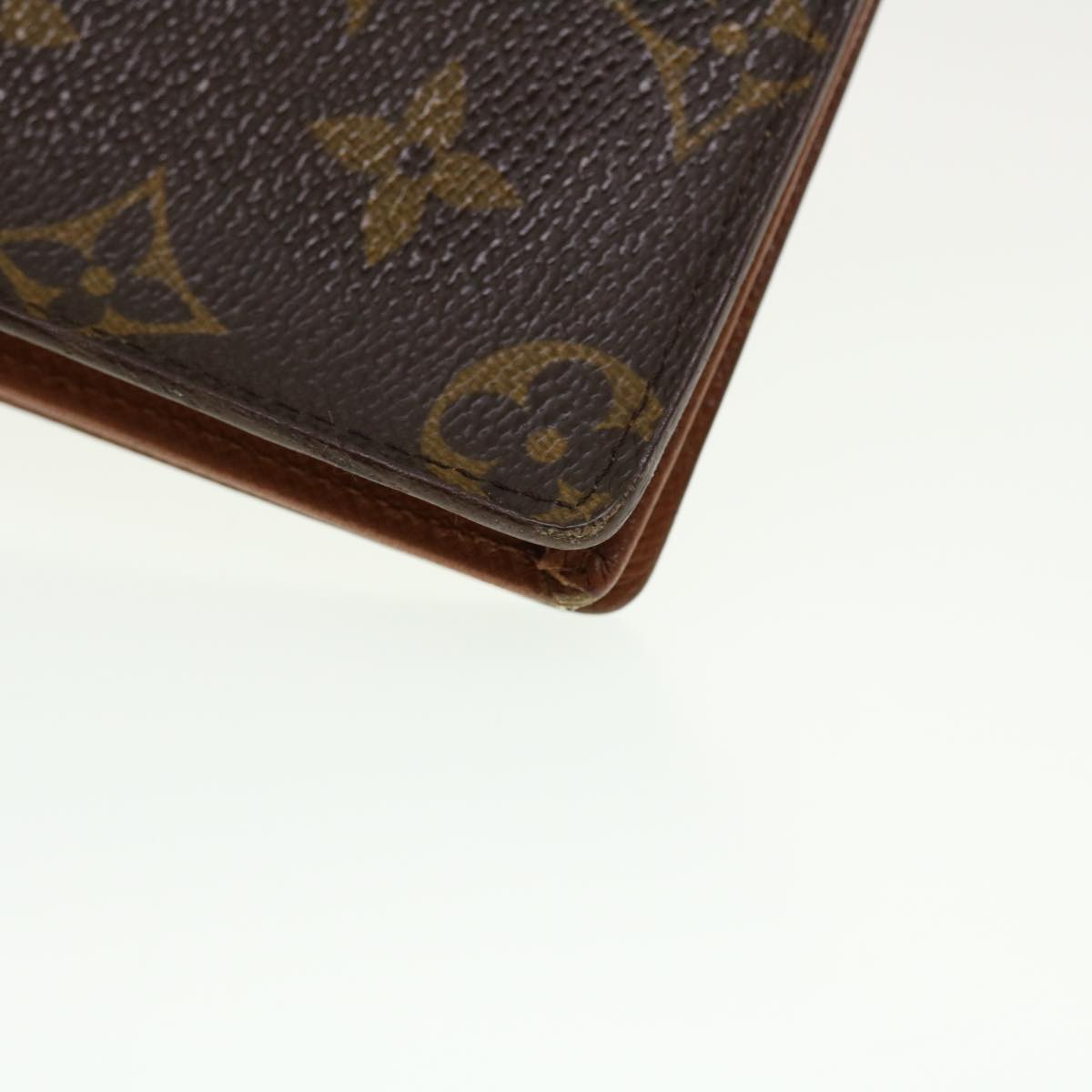 LOUIS VUITTON Monogram Porte Cartes Credit Billfold M60825 LV Auth ki2998