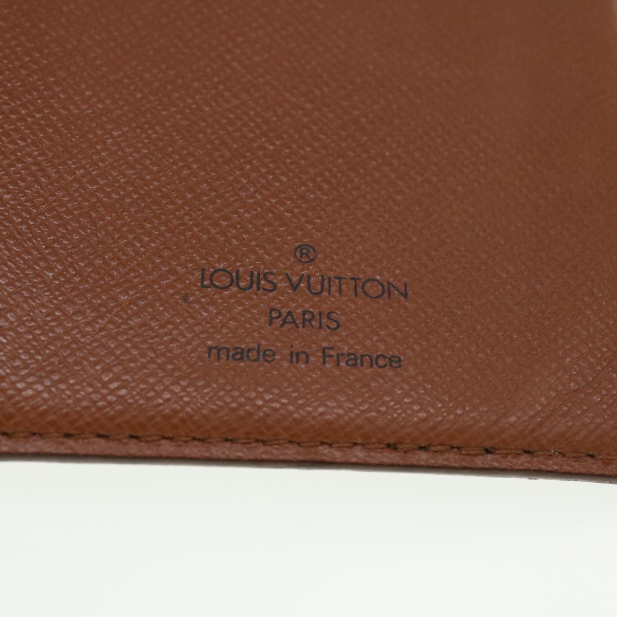 LOUIS VUITTON Monogram Porte Cartes Credit Billfold M60825 LV Auth ki2998