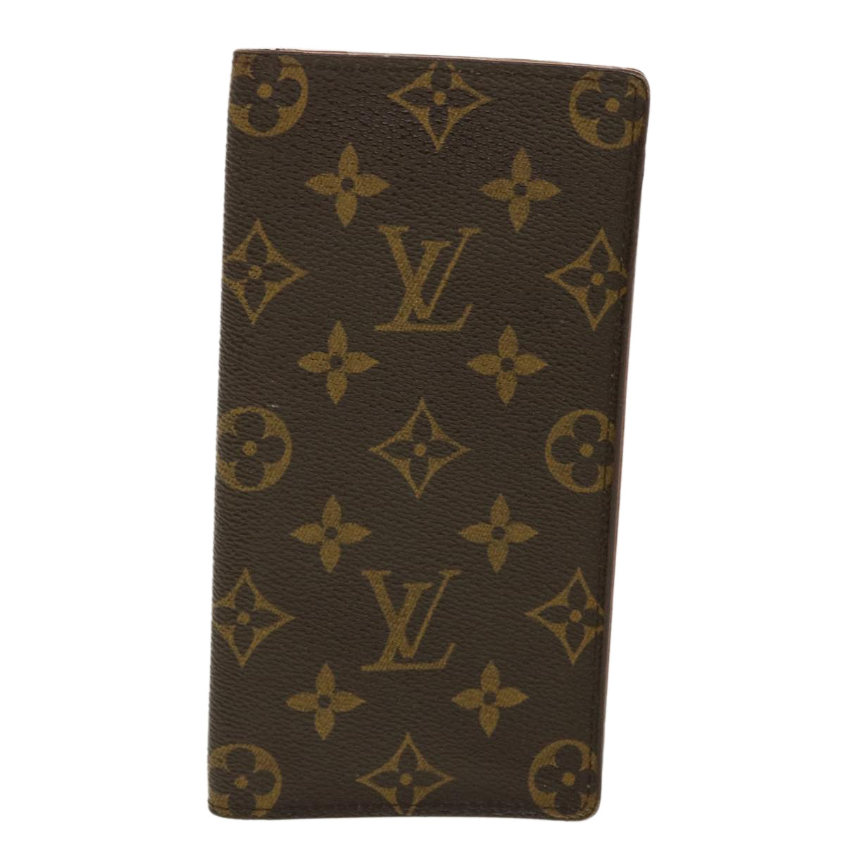 LOUIS VUITTON Monogram Porte Cartes Credit Billfold M60825 LV Auth ki2998