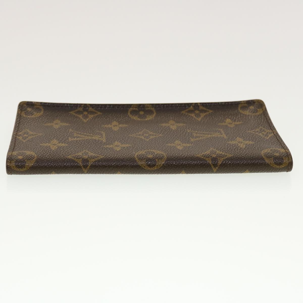 LOUIS VUITTON Monogram Porte Cartes Credit Billfold M60825 LV Auth ki2998