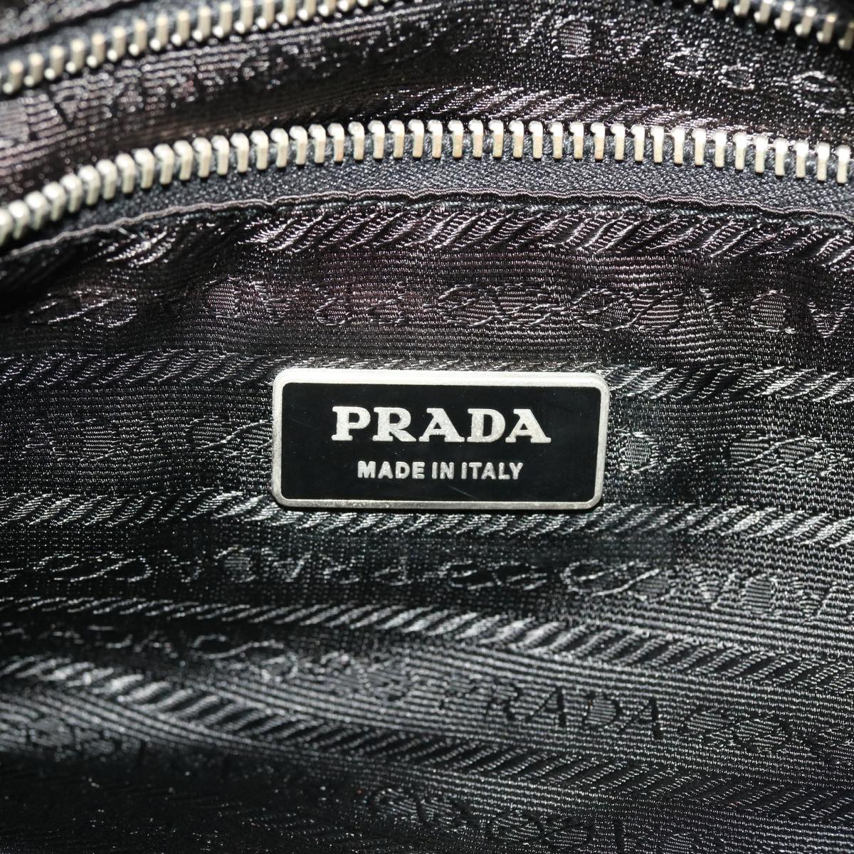 PRADA Body Bag Nylon Black Auth ki3003