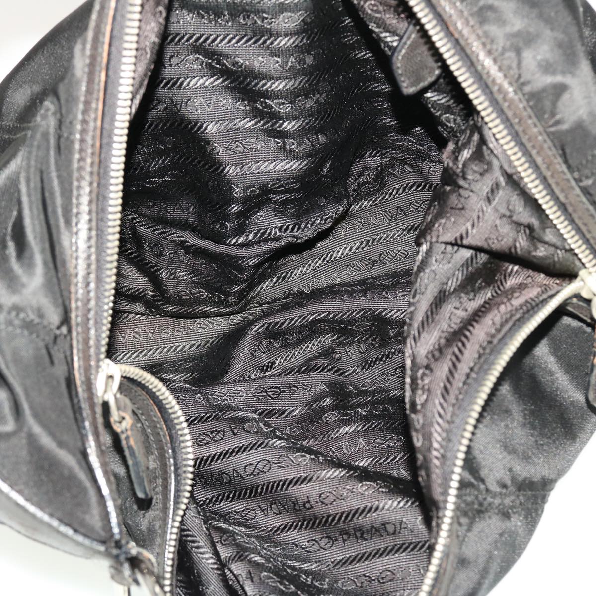 PRADA Body Bag Nylon Black Auth ki3003