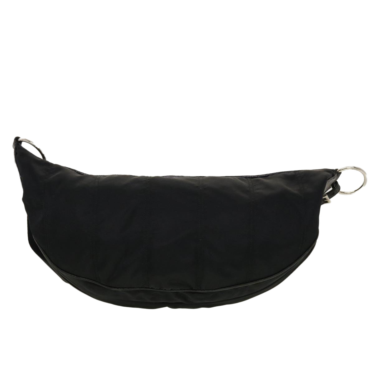 PRADA Body Bag Nylon Black Auth ki3003 - 0