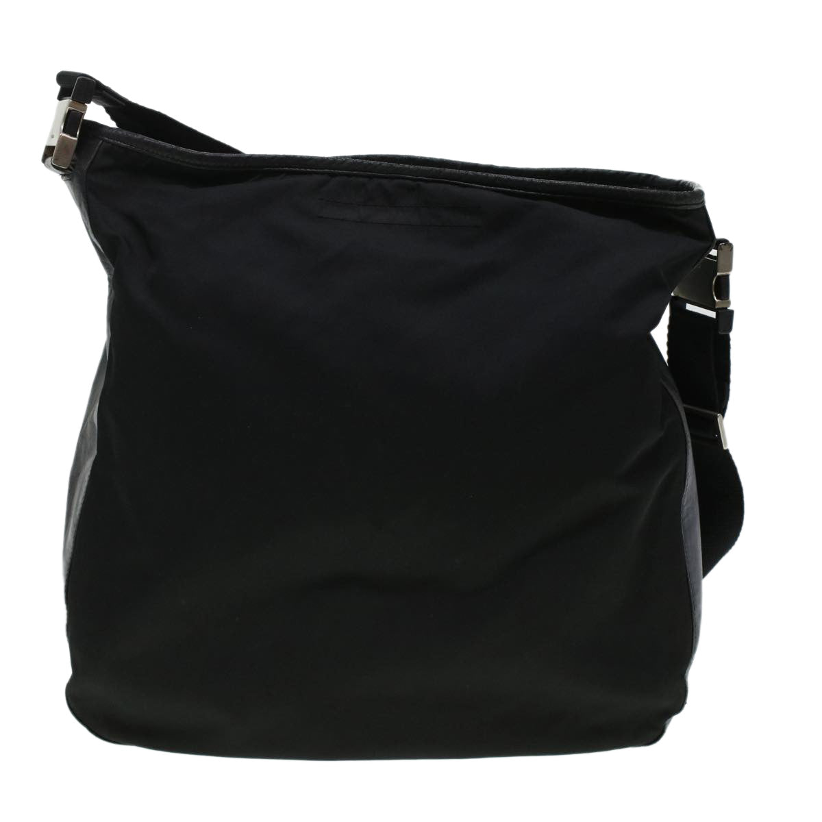 PRADA Shoulder Bag Nylon Black Auth ki3007 - 0