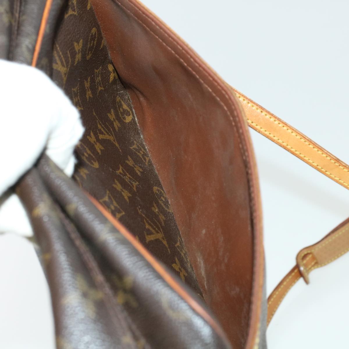 LOUIS VUITTON Monogram Trocadero 30 Shoulder Bag M51272 LV Auth ki3013