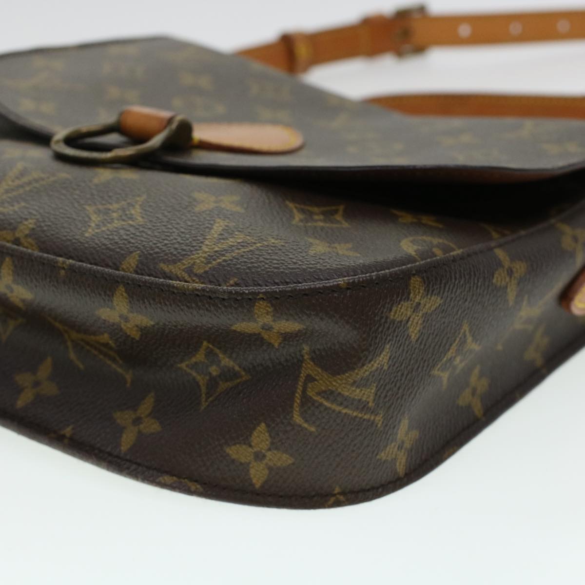 LOUIS VUITTON Monogram Saint Cloud GM Shoulder Bag M51242 LV Auth ki3020