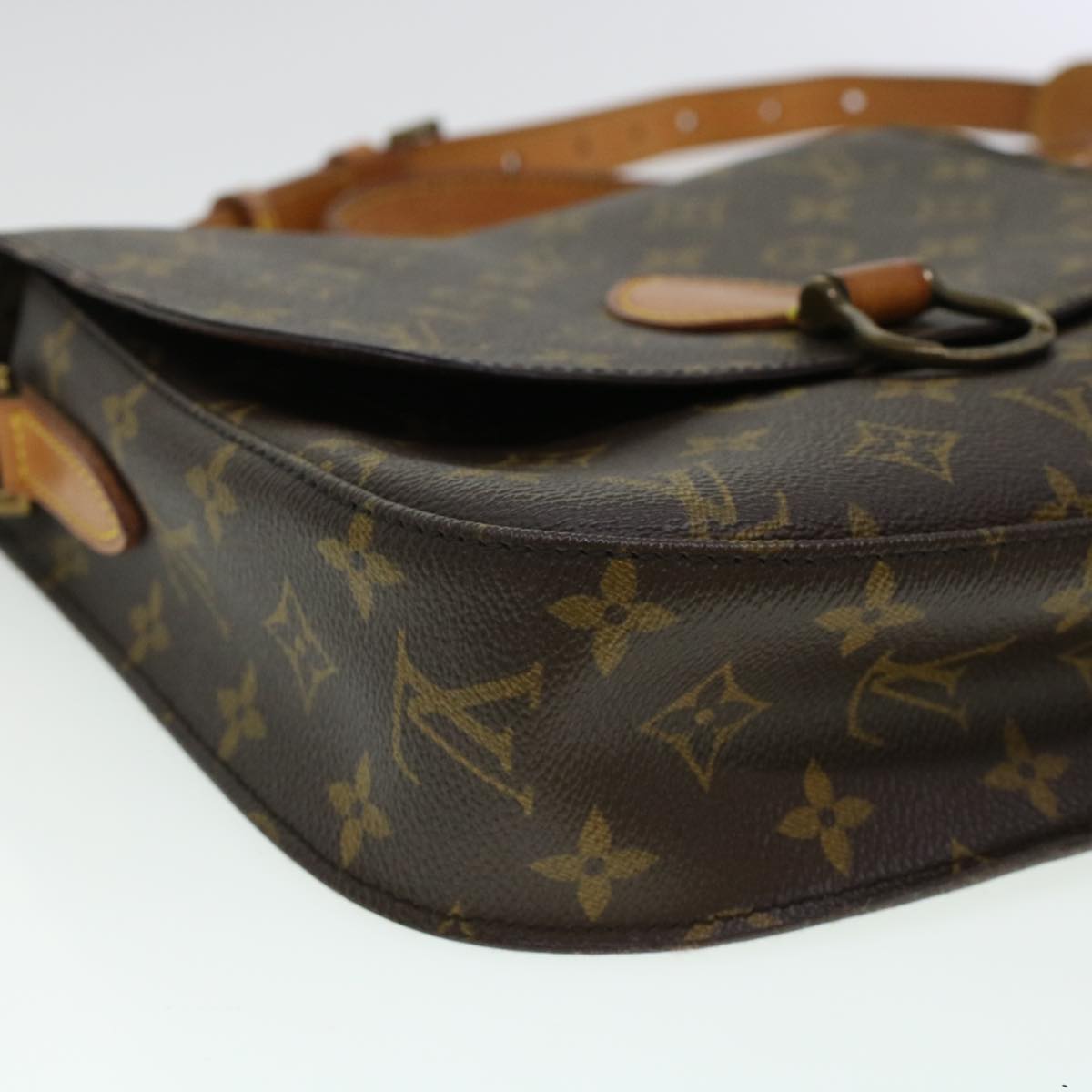 LOUIS VUITTON Monogram Saint Cloud GM Shoulder Bag M51242 LV Auth ki3020