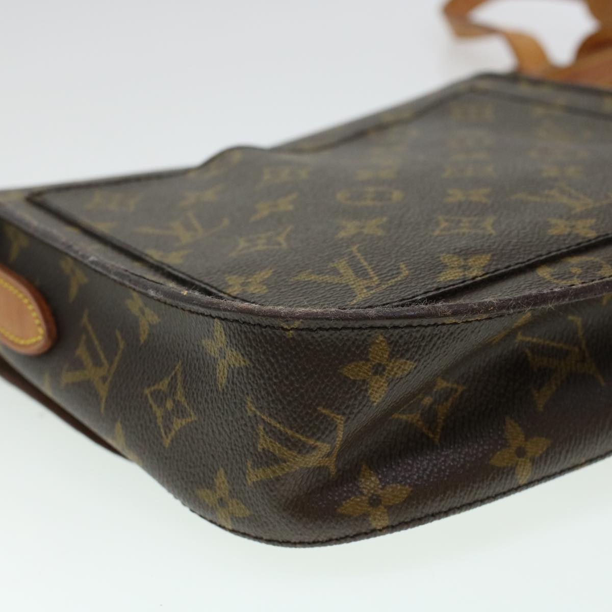 LOUIS VUITTON Monogram Saint Cloud GM Shoulder Bag M51242 LV Auth ki3020