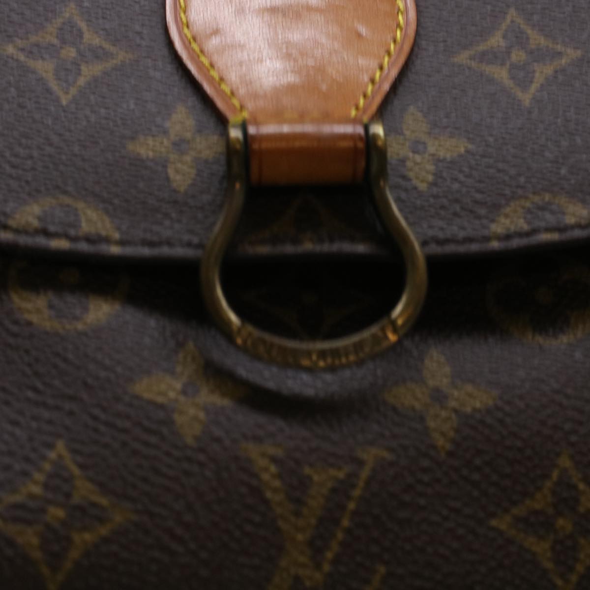 LOUIS VUITTON Monogram Saint Cloud GM Shoulder Bag M51242 LV Auth ki3020