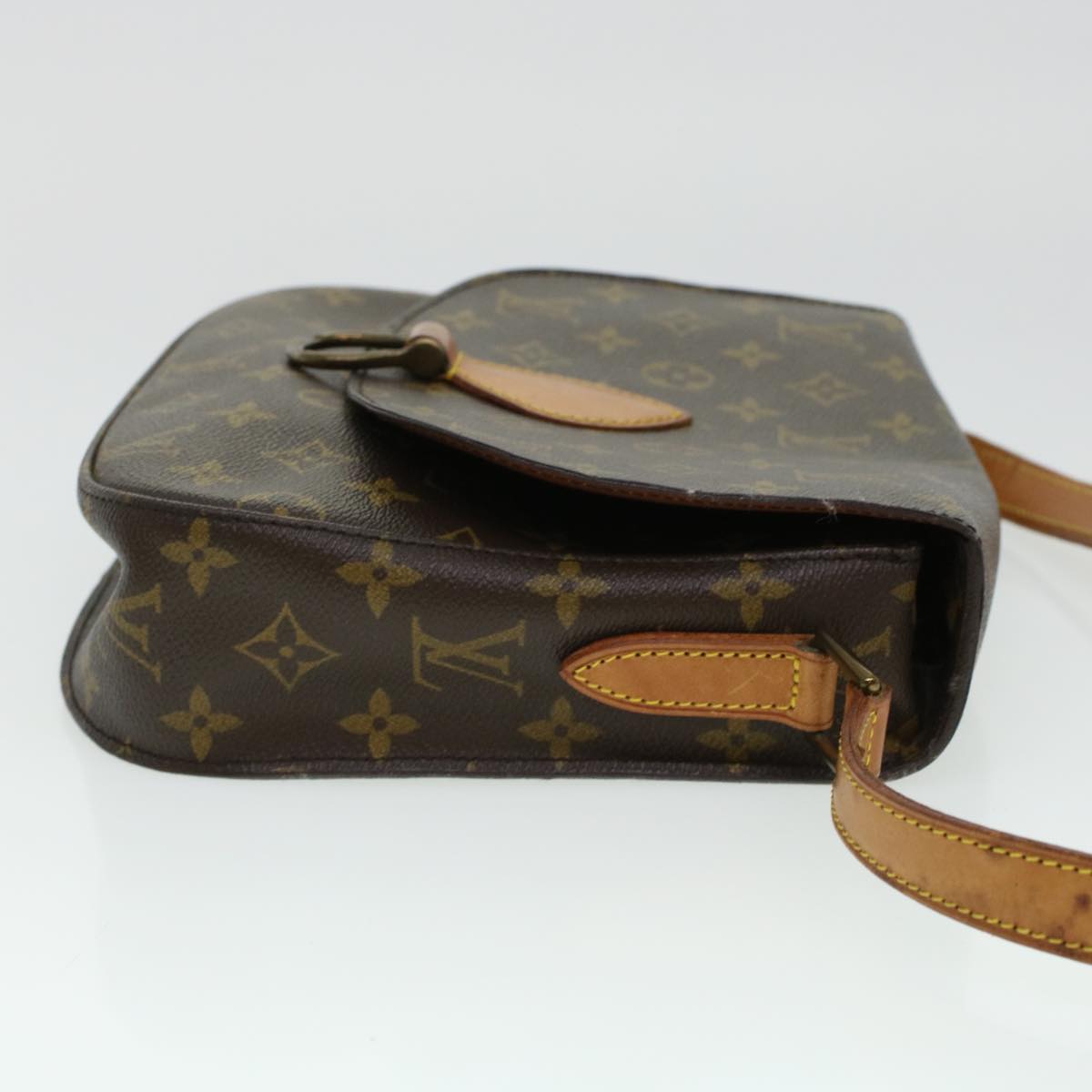 LOUIS VUITTON Monogram Saint Cloud GM Shoulder Bag M51242 LV Auth ki3020