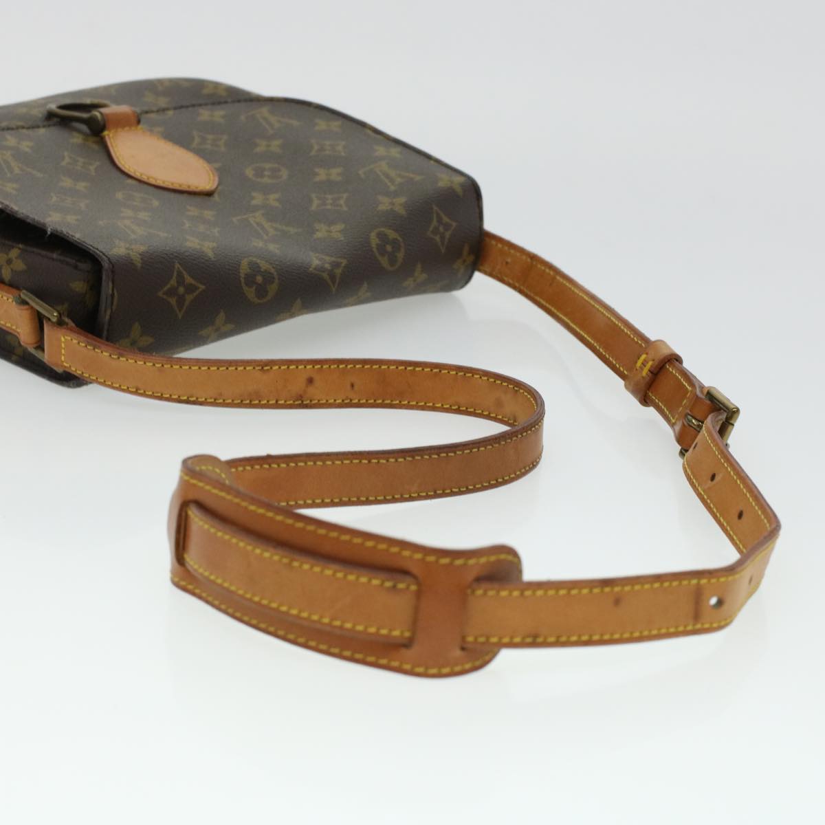 LOUIS VUITTON Monogram Saint Cloud GM Shoulder Bag M51242 LV Auth ki3020