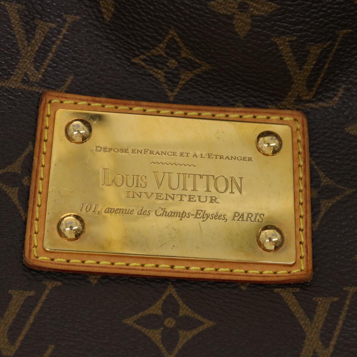 LOUIS VUITTON Monogram Galliera PM Shoulder Bag M56382 LV Auth ki3029