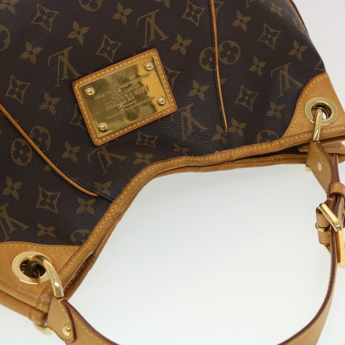 LOUIS VUITTON Monogram Galliera PM Shoulder Bag M56382 LV Auth ki3029