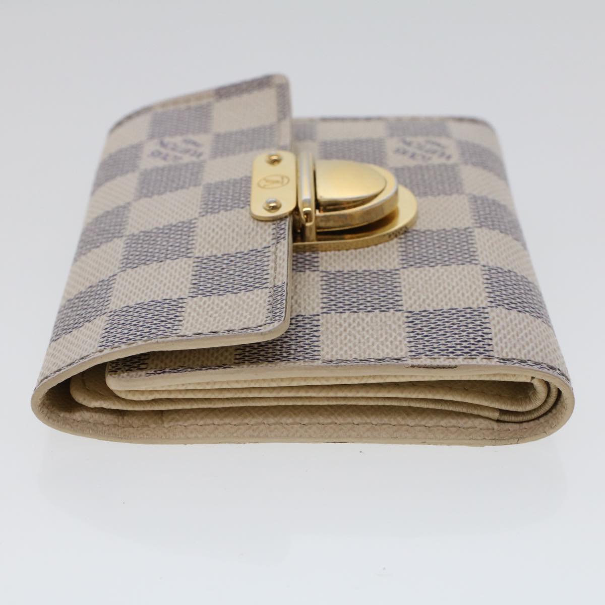 LOUIS VUITTON Damier Azur Portefeuille Koala Trifold Wallet N60013 Auth ki3031