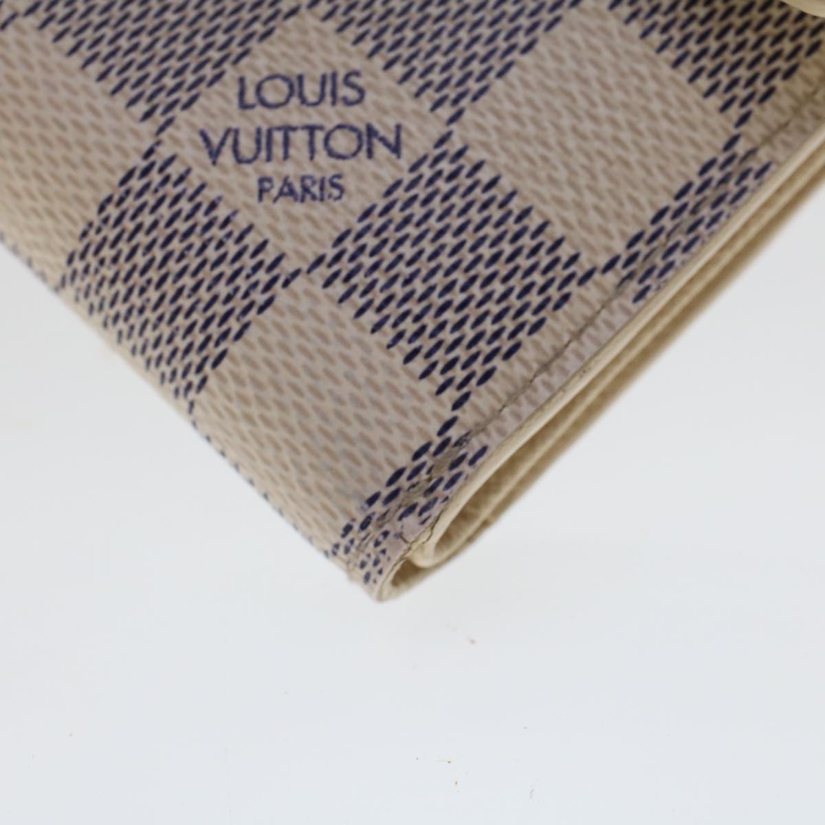 LOUIS VUITTON Damier Azur Portefeuille Koala Trifold Wallet N60013 Auth ki3031