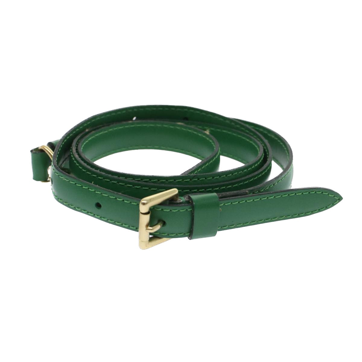 LOUIS VUITTON Epi Shoulder Strap 37""-44.1"" Green LV Auth ki3045