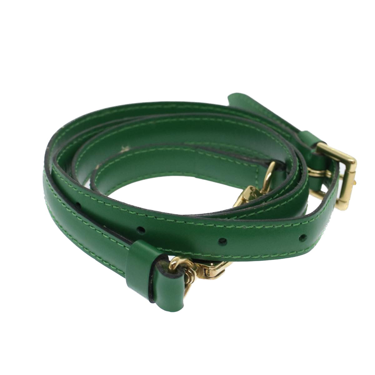 LOUIS VUITTON Epi Shoulder Strap 37""-44.1"" Green LV Auth ki3045 - 0