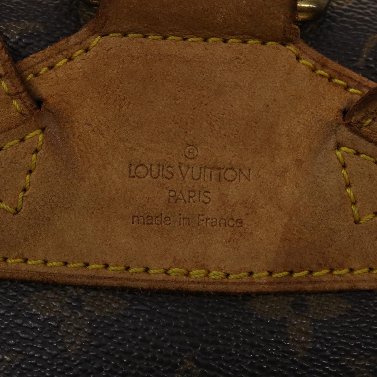 LOUIS VUITTON Monogram Montsouris MM Backpack M51136 LV Auth ki3096