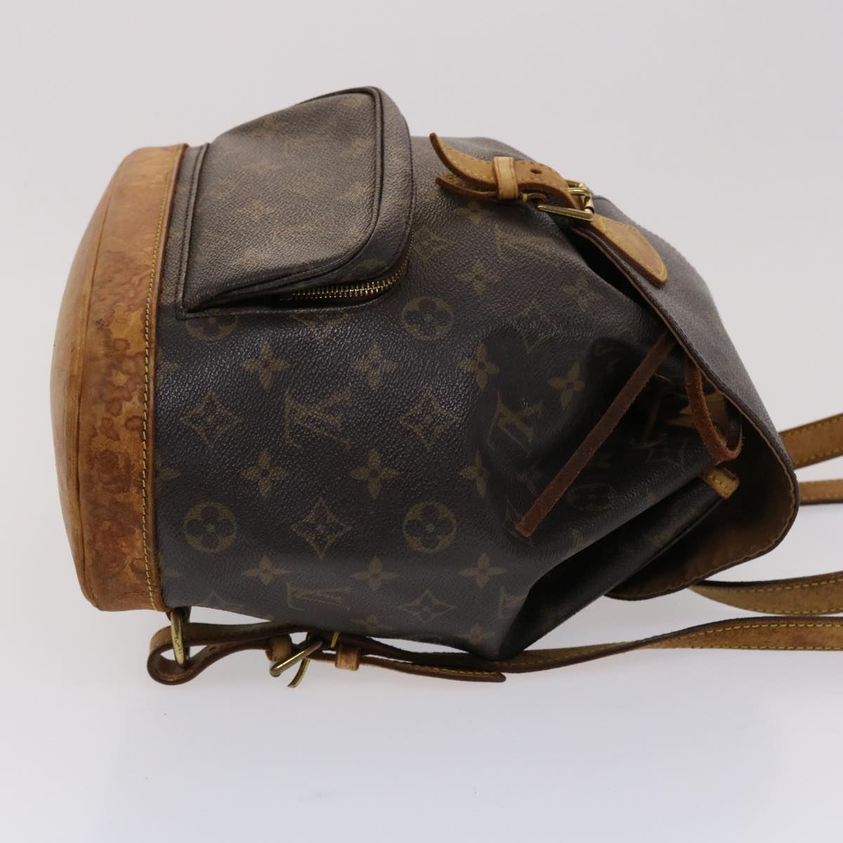 LOUIS VUITTON Monogram Montsouris MM Backpack M51136 LV Auth ki3096