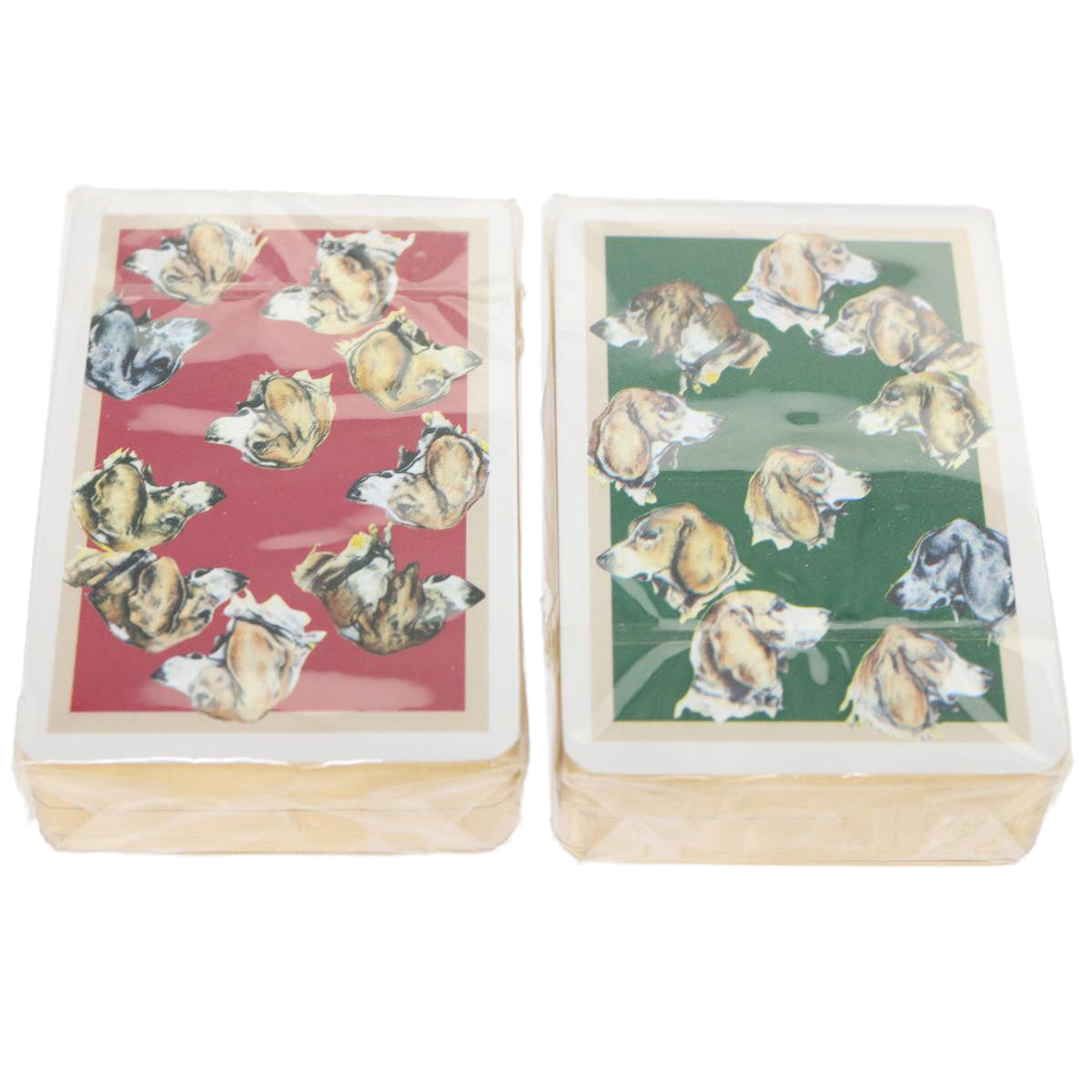 HERMES Playing Cards 2Set Red Green Auth ki3137