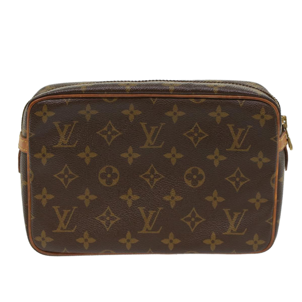 LOUIS VUITTON Monogram Compiegne 23 Clutch Bag M51847 LV Auth ki3161 - 0