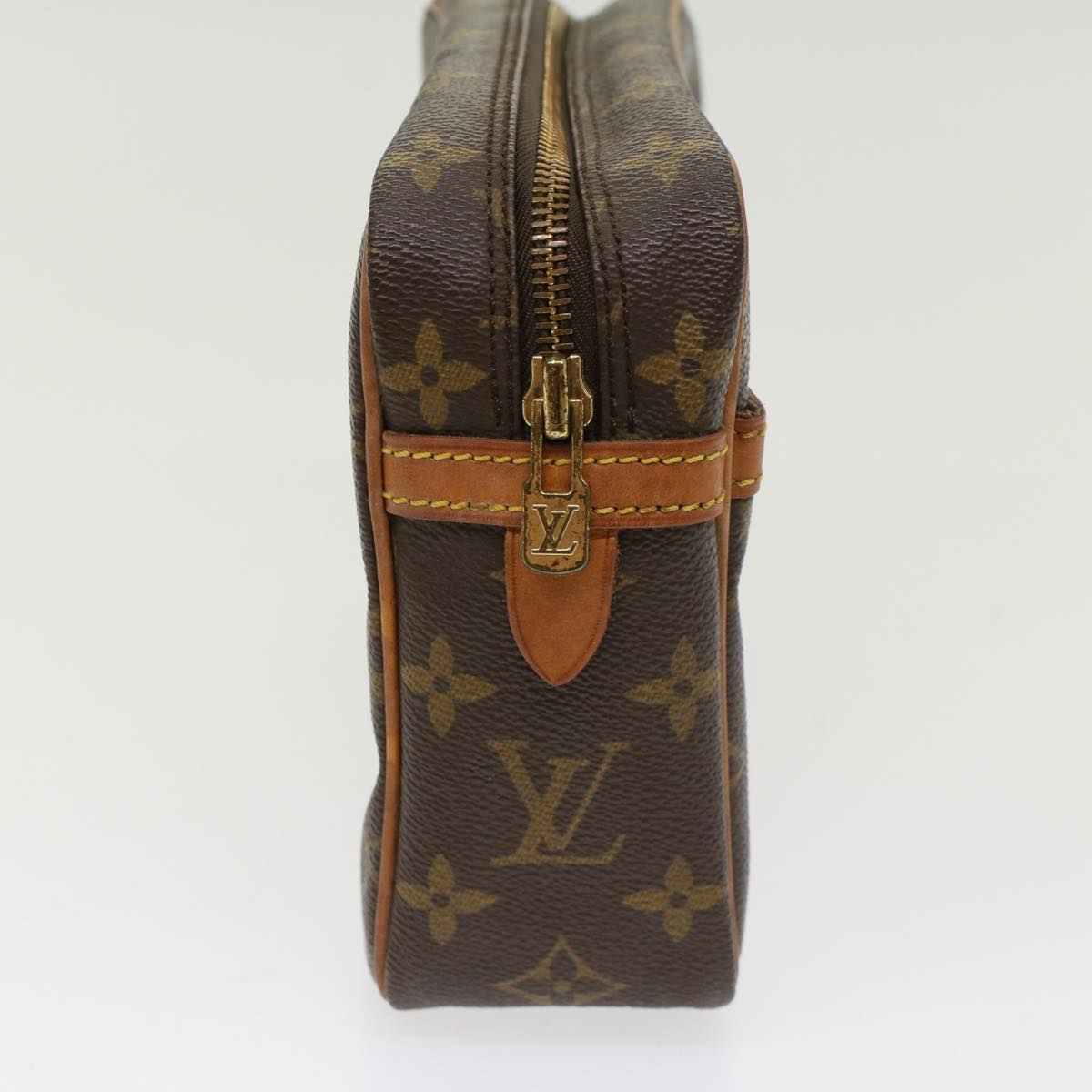 LOUIS VUITTON Monogram Compiegne 23 Clutch Bag M51847 LV Auth ki3161