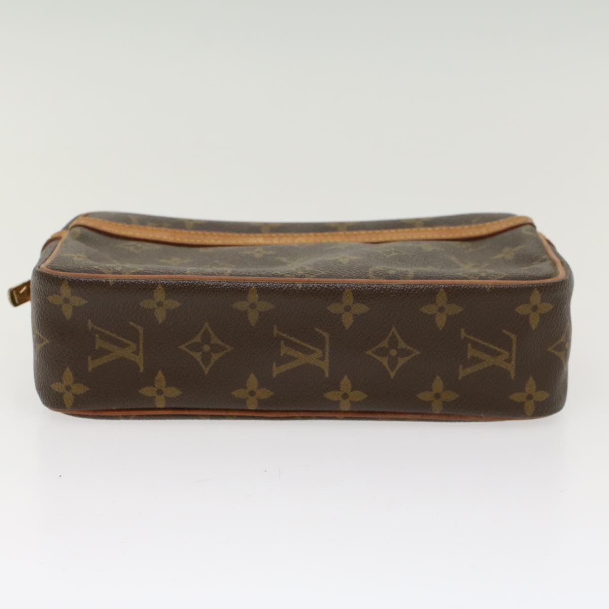 LOUIS VUITTON Monogram Compiegne 23 Clutch Bag M51847 LV Auth ki3161