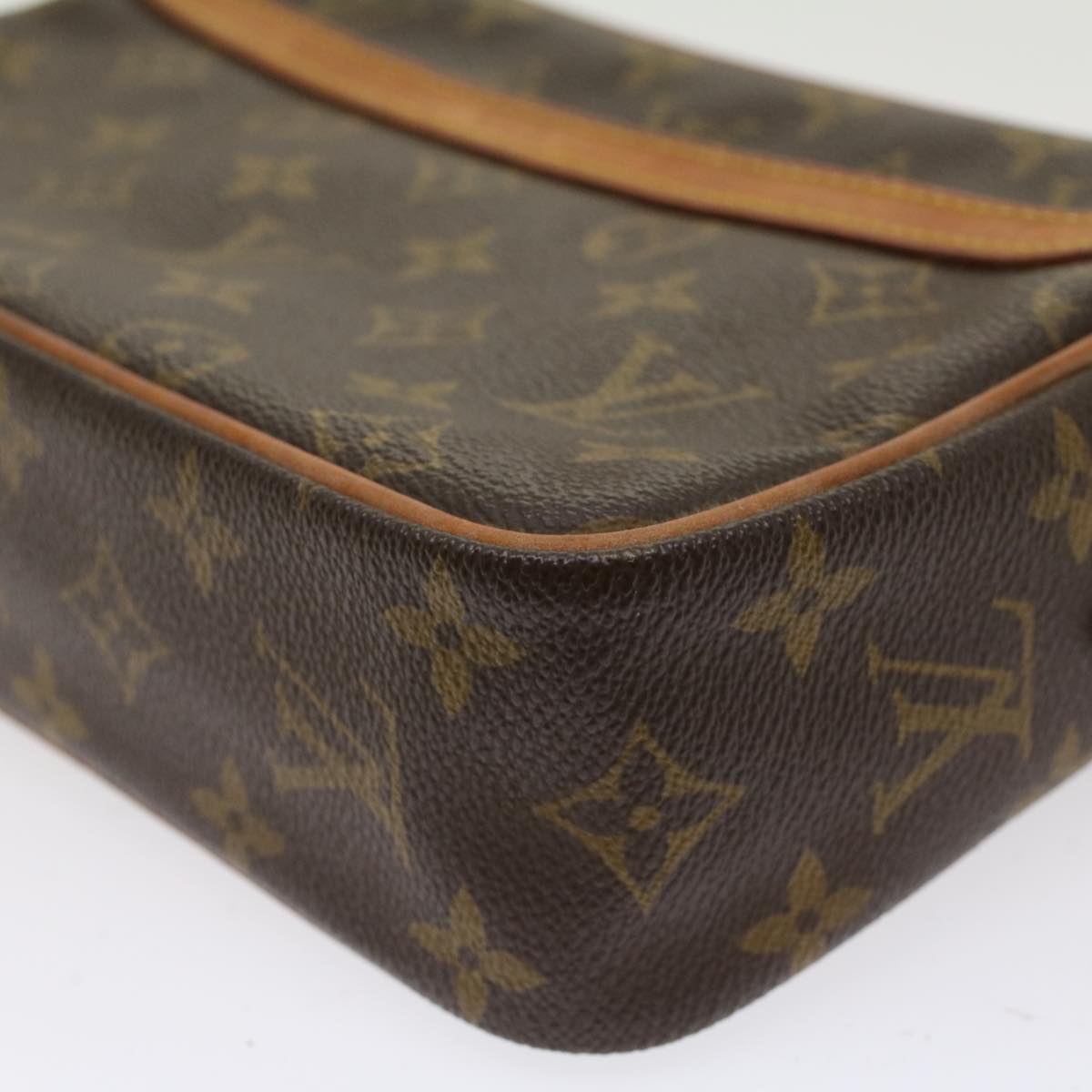 LOUIS VUITTON Monogram Compiegne 23 Clutch Bag M51847 LV Auth ki3161