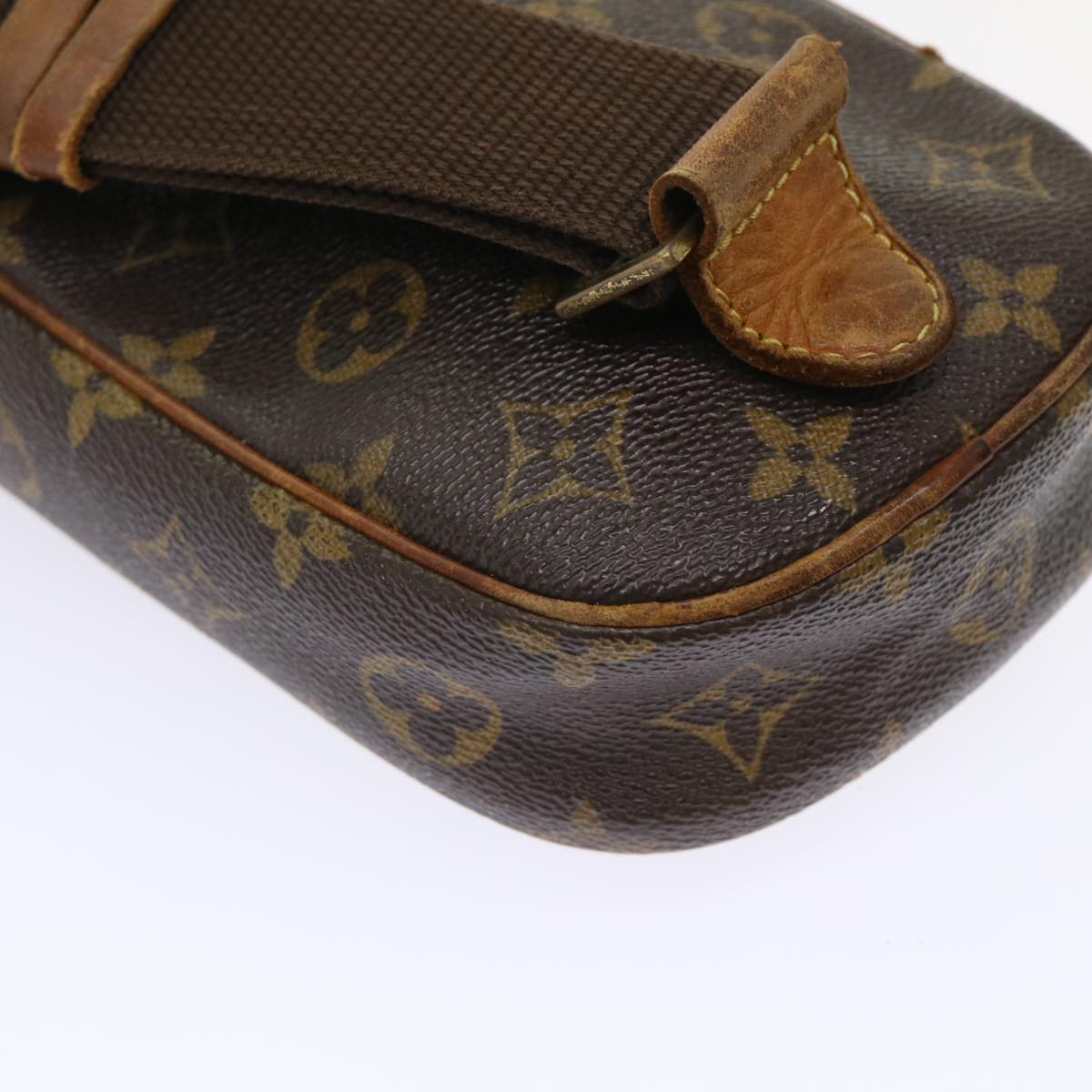 LOUIS VUITTON Monogram Pochette Gange Shoulder Bag M51870 LV Auth ki3162