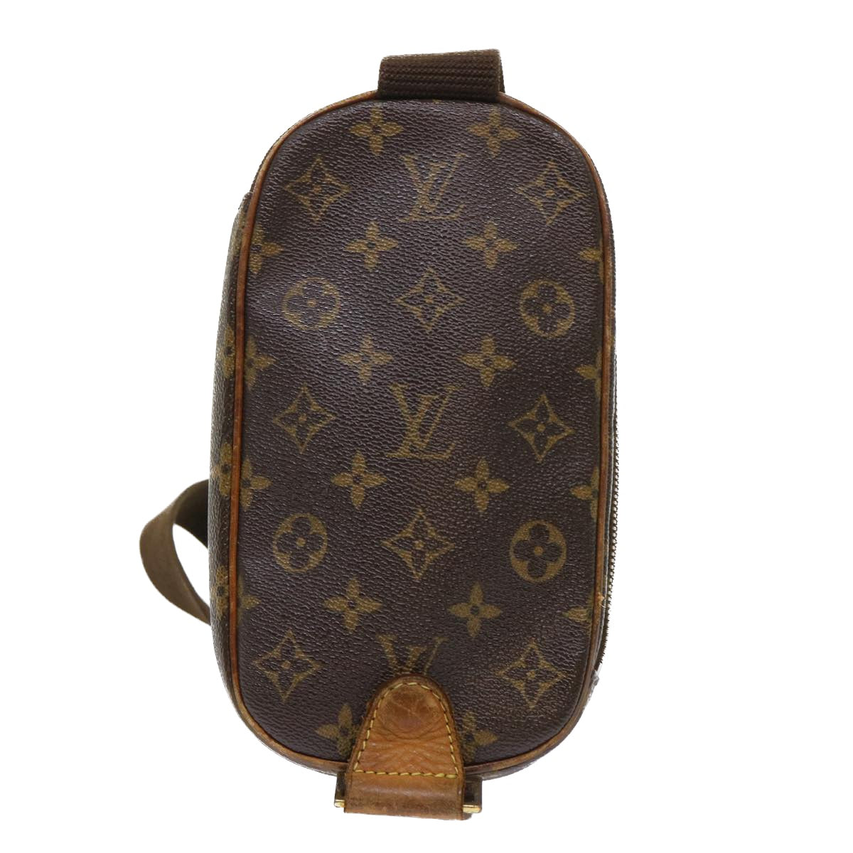 LOUIS VUITTON Monogram Pochette Gange Shoulder Bag M51870 LV Auth ki3162