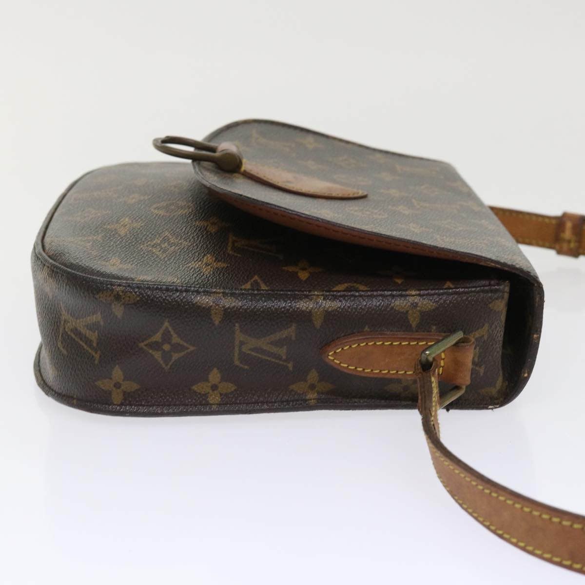 LOUIS VUITTON Monogram Saint Cloud GM Shoulder Bag M51242 LV Auth ki3179