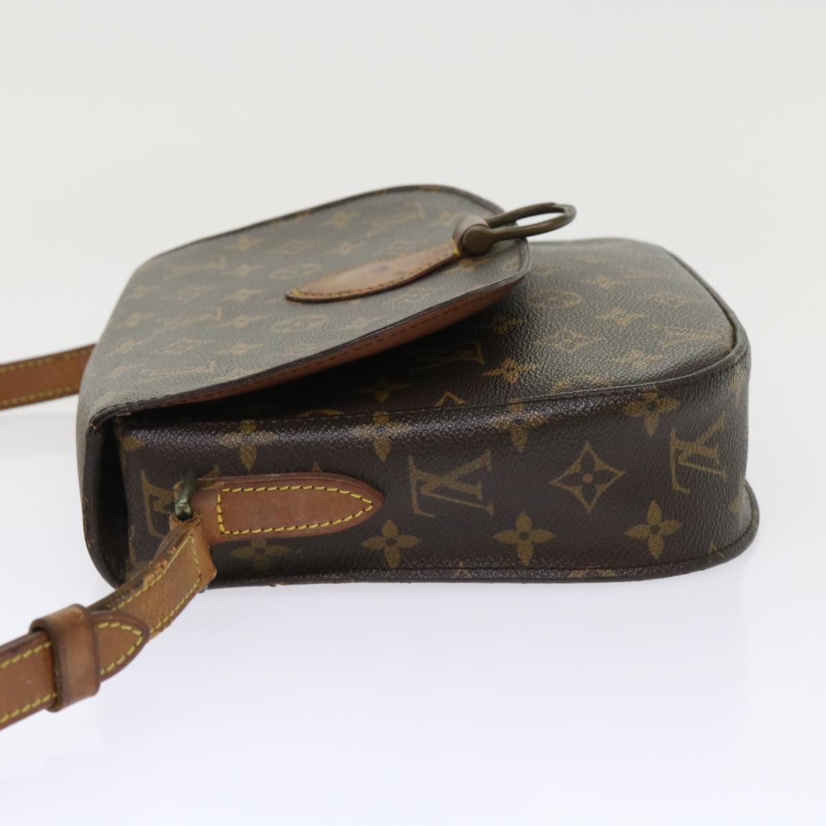 LOUIS VUITTON Monogram Saint Cloud GM Shoulder Bag M51242 LV Auth ki3179