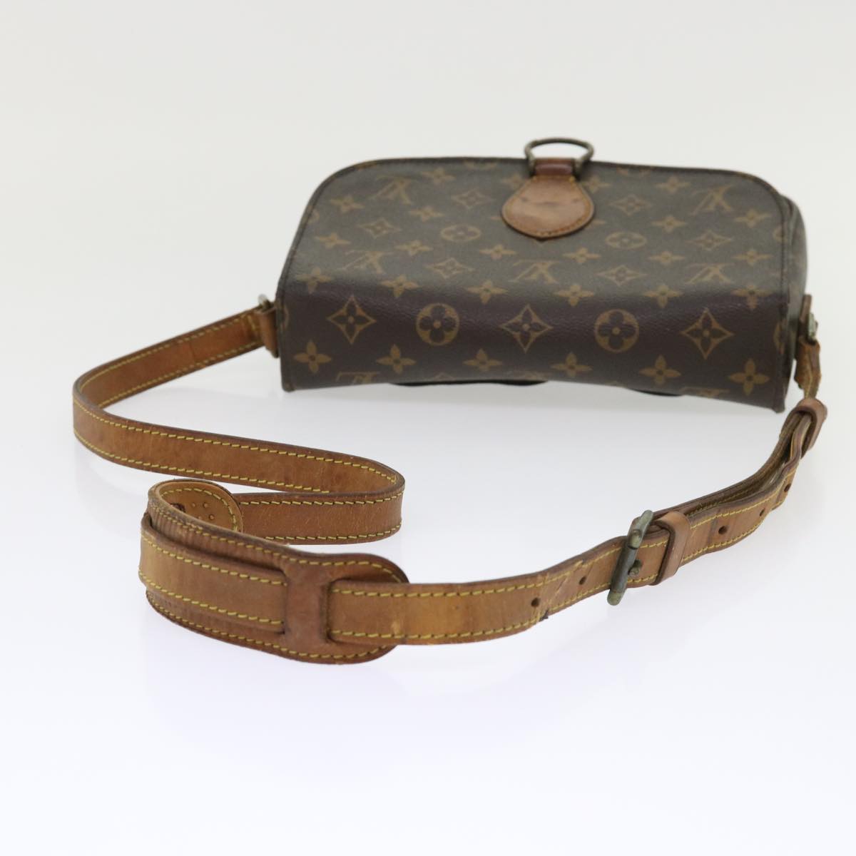 LOUIS VUITTON Monogram Saint Cloud GM Shoulder Bag M51242 LV Auth ki3179