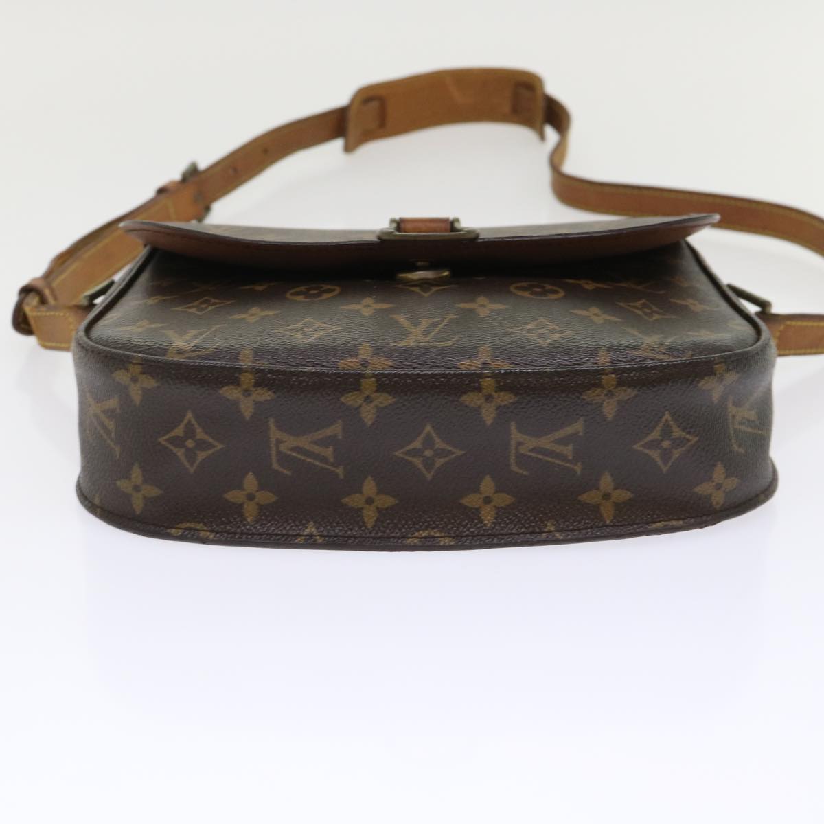 LOUIS VUITTON Monogram Saint Cloud GM Shoulder Bag M51242 LV Auth ki3179